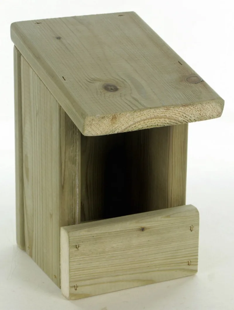 Nestkast Roodborstje - Vogelhuisje - Geïmpregneerd Hout - 12x12x20cm de Esve en Marron – photo produit