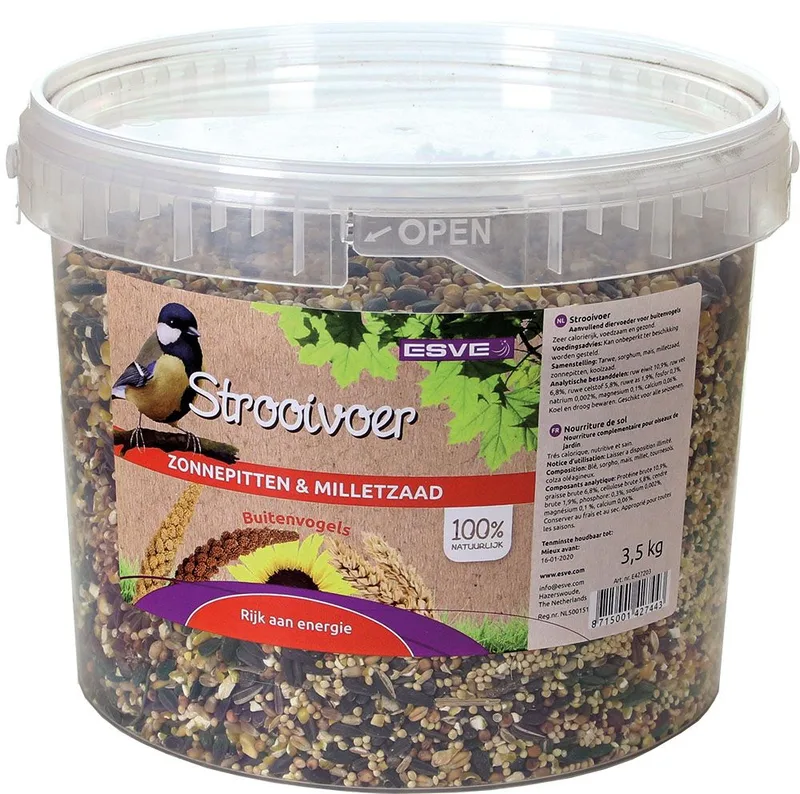 Strooivoer emmer, 3,5Kg by Esve – product photo