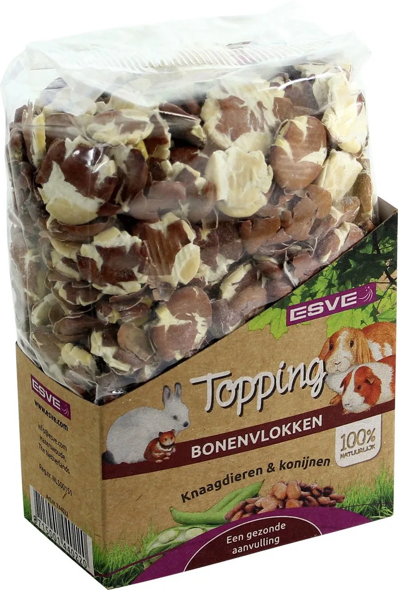 Topping Bonenvlokken - Knaagdiersnack - 225 g de Esve – photo produit
