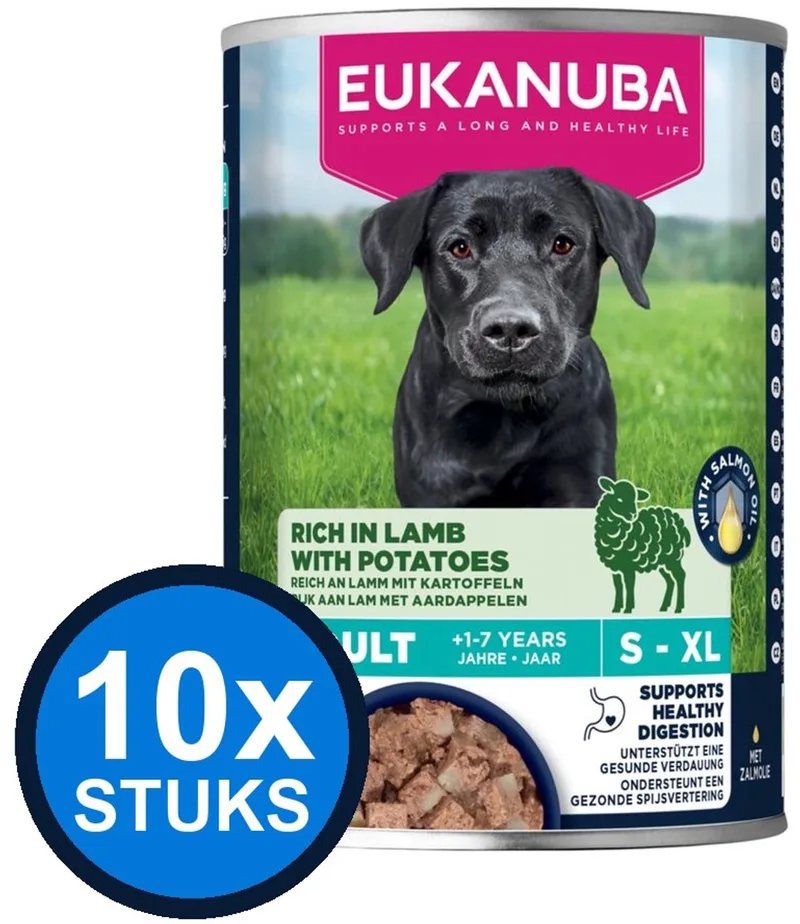 10x Eukanuba - Life Care Dog Wet Adult Lamb & potato - Hondenvoer Natvoer - 400 g by Eukanuba – product photo