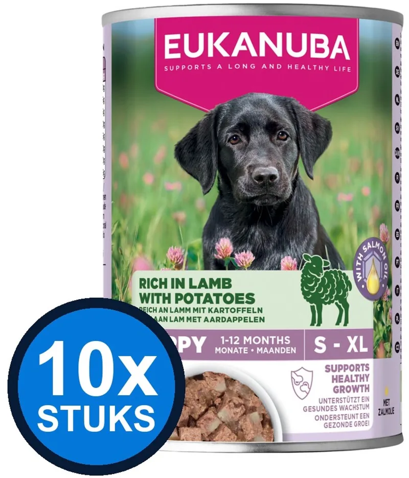10x Eukanuba - Life Care Dog Wet Puppy Lamb & potatoes - Hondenvoer Natvoer - 400 g von Eukanuba – Produktfoto