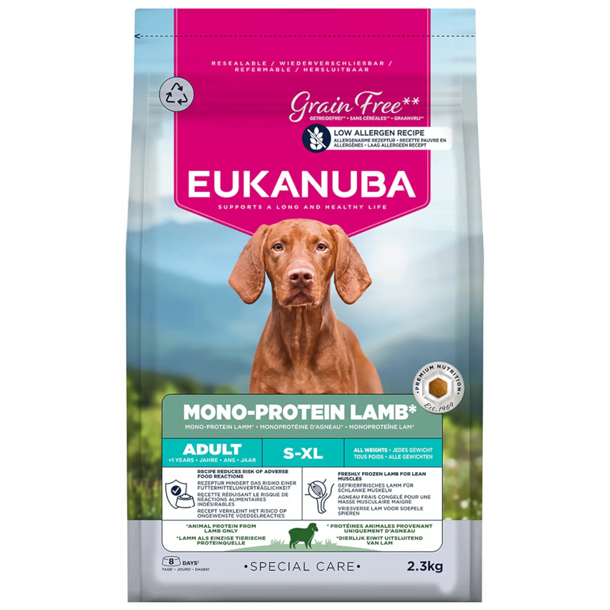 2,3kg Eukanuba Special Care Mono-Protein Adult Lam Hondenvoer droog by Eukanuba – product photo