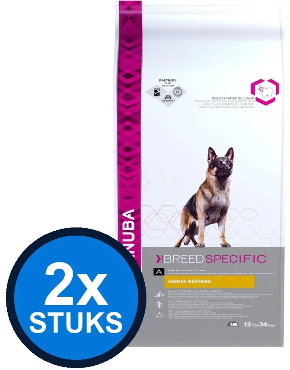 2x Eukanuba - Dog adult german shepherd chicken 12kg från Eukanuba – produktbild