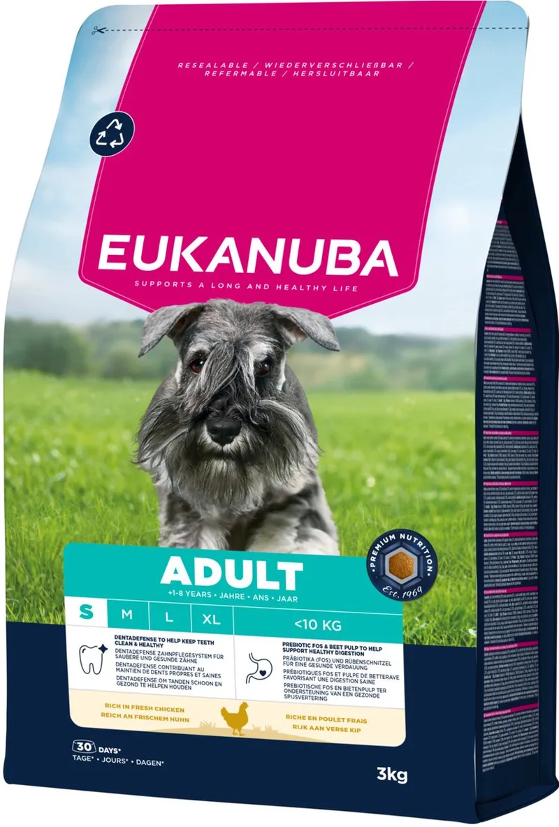 Adult Small Breed Kip - Hondenbrokken - 3 kg de Eukanuba – photo produit