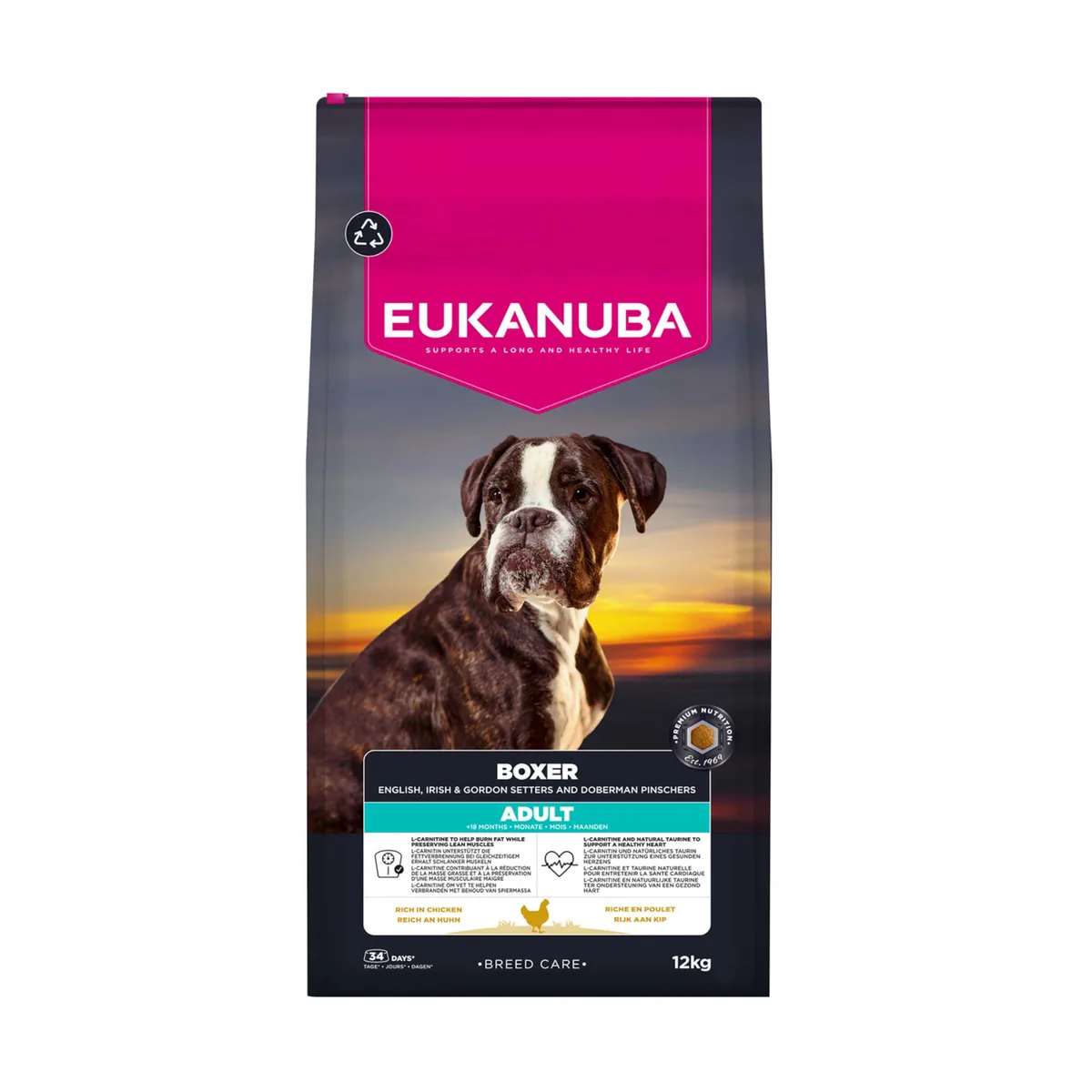 Breed Specific Boxer Hondenvoer - 12 kg van Eukanuba – productfoto