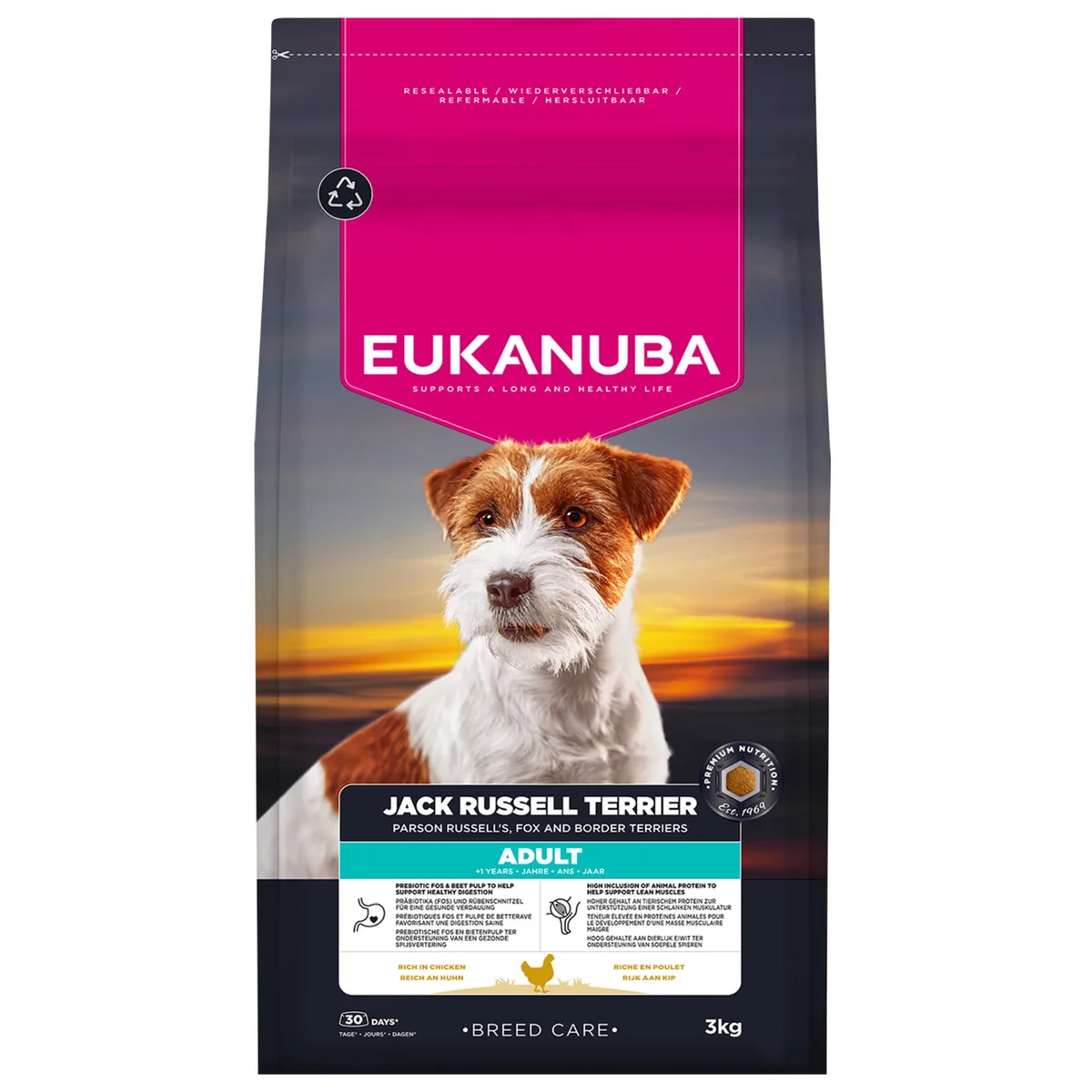 Breed Specific Jack Russell Terriër Hondenvoer - 3 kg by Eukanuba – product photo