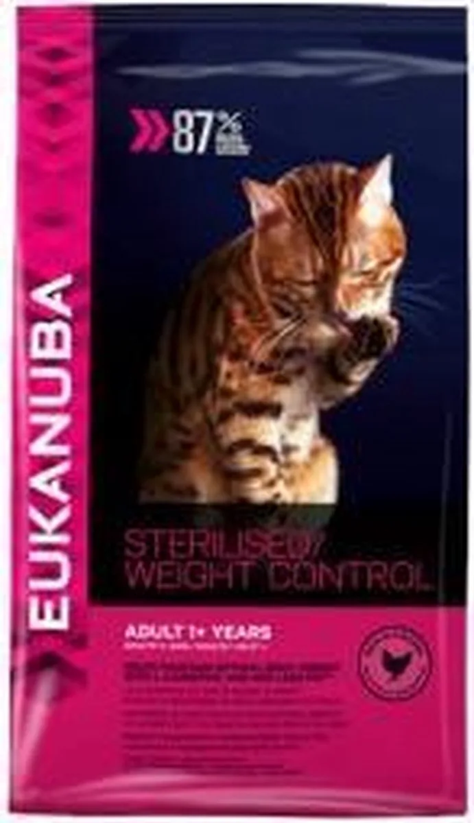 Cat Sterilised - Weight Control - Kattenvoer - 10 kg från Eukanuba – produktbild