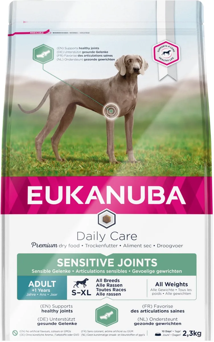Daily Care Adult Sensitive Joints - Hondenvoer - 2.3 kg by Eukanuba – product photo