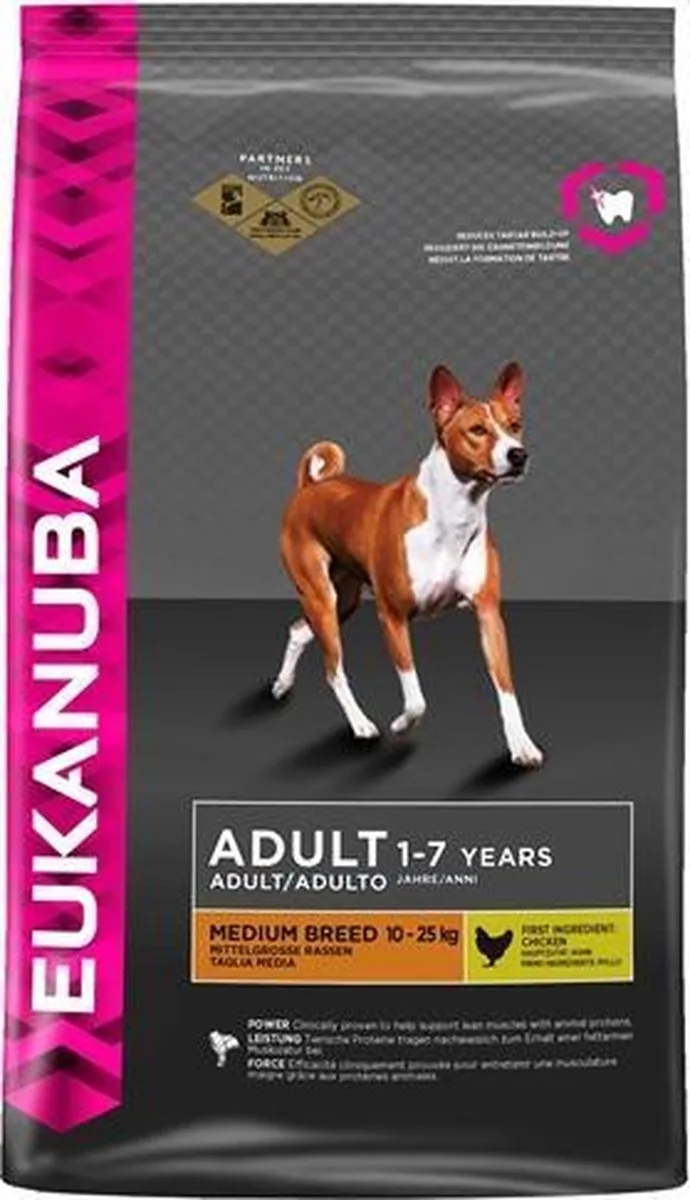 Dog Adult - Medium Breed - Hondenvoer - 3 kg de Eukanuba – photo produit