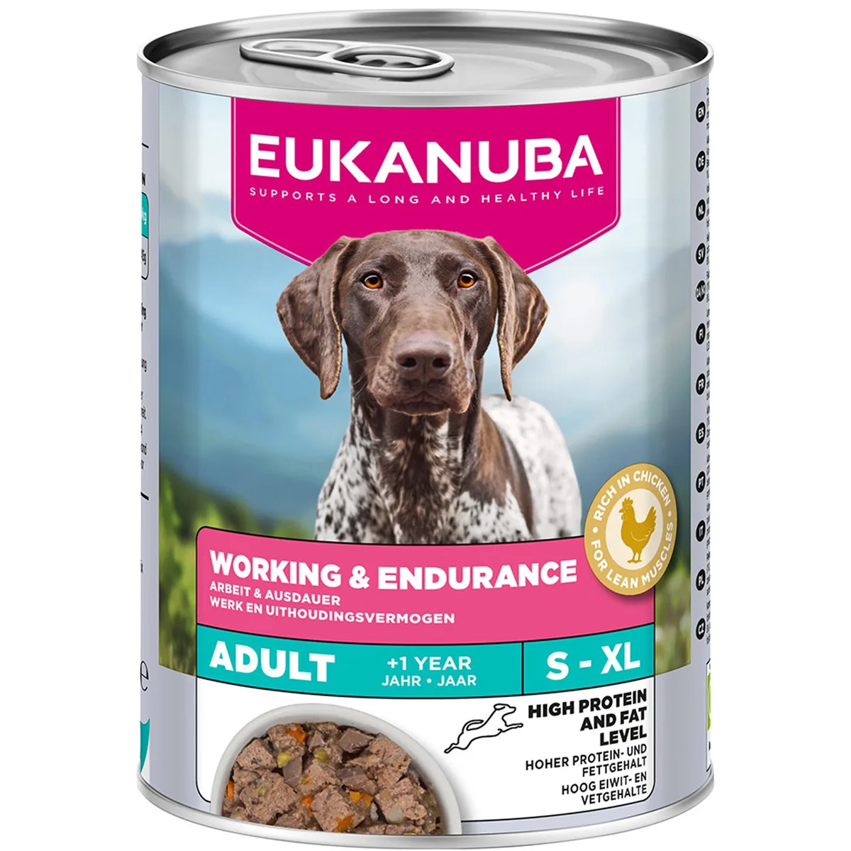 Dubbelpak: 12x400g Eukanuba Special Care Adult Working & Endurance Hundefutter nass van Eukanuba – productfoto