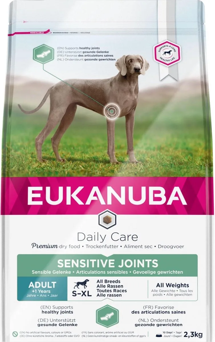 hondenvoer Daily care sensitive joints 2,3KG by Eukanuba – product photo