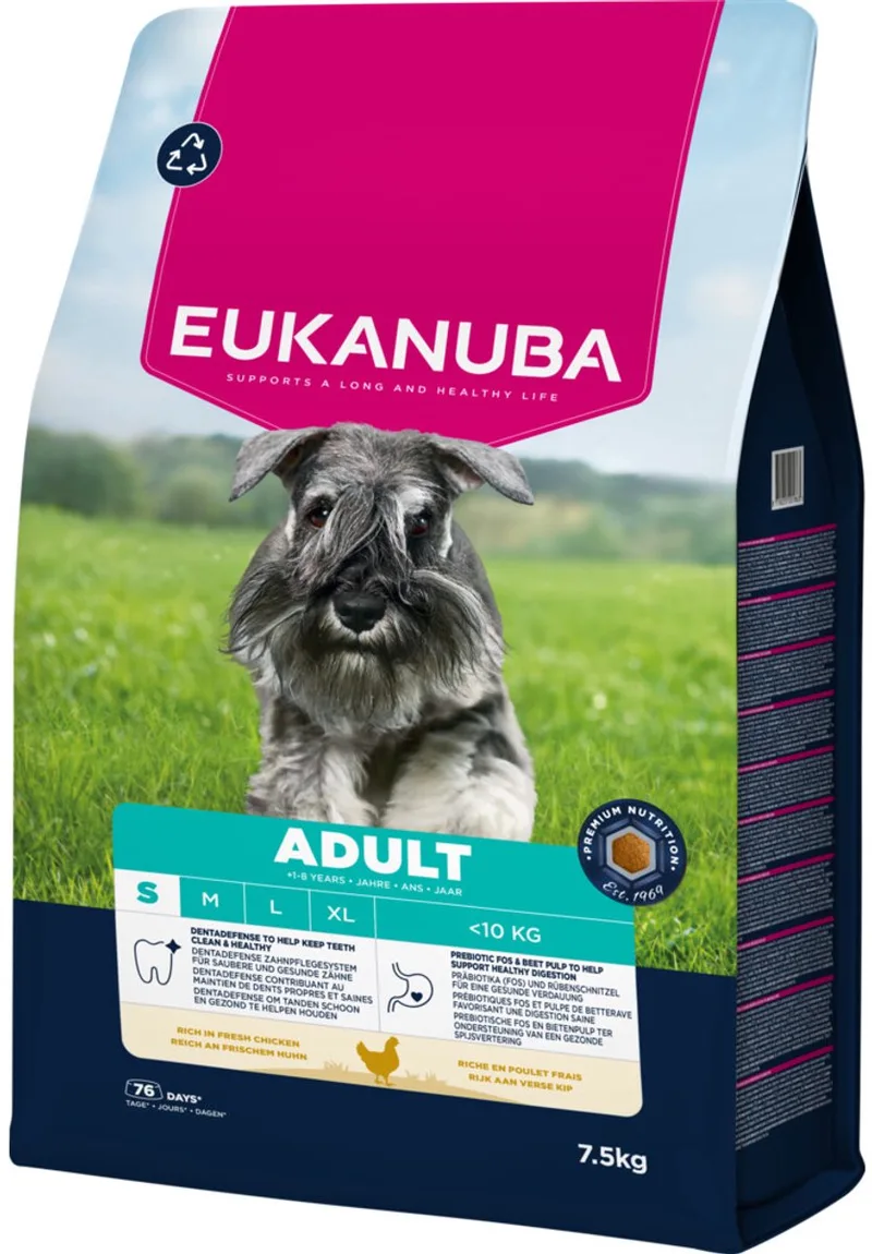 Hondenvoer Droog Life Care Dog Adult Small Kip - 7,5 kg by Eukanuba – product photo