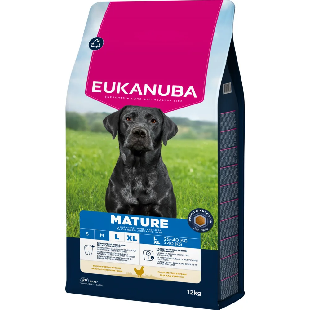 Hondenvoer Droog Life Care Dog Mature Large Kip 12 kg de Eukanuba – photo produit