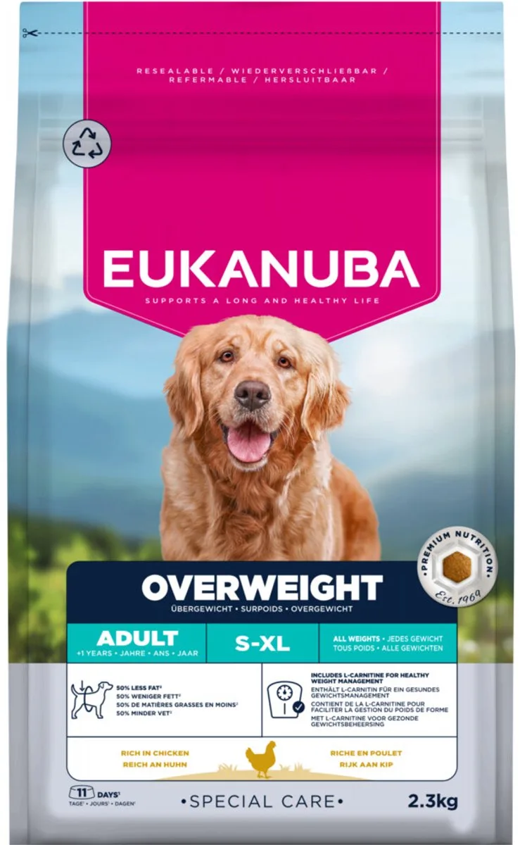 Hondenvoer Droog Special Care Adult Overweight - 2,3 kg by Eukanuba – product photo