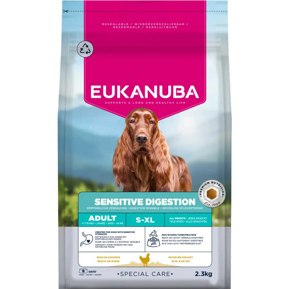 Hondenvoer Droog Special Care Adult Sensitive Digestion 2,3 kg de Eukanuba – photo produit
