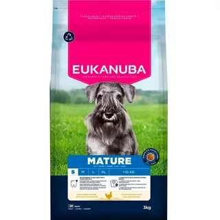 Hondenvoer Voor Oudere Kleine Honden Rijk Aan Kip 3kg 3 Kg de Eukanuba – photo produit 1 sur 6