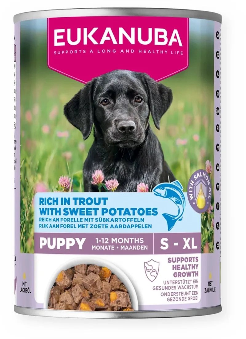 Life Care Dog Hondenvoer Nat Adult Trout & Sweet Potaties - 400 gr von Eukanuba – Produktfoto