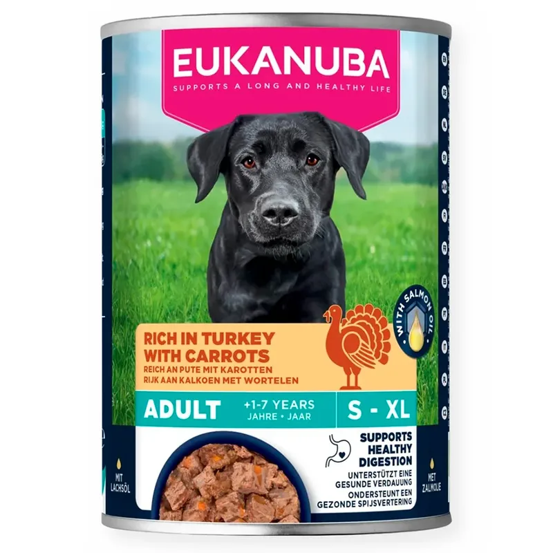 Life Care Rijk Aan Kalkoen En Wortel Natvoer Voor Honden 400g by Eukanuba – product photo