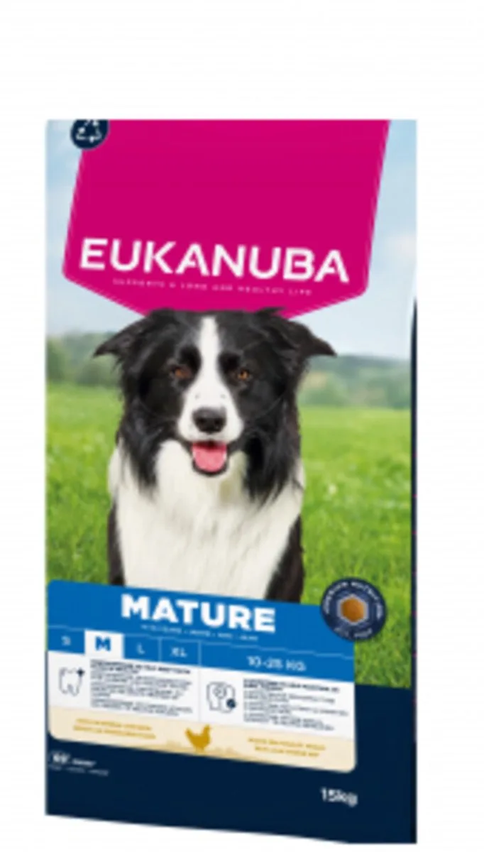 Mature Medium Breed Kip - Hondenbrokken - 15 kg fra Eukanuba – produktbillede