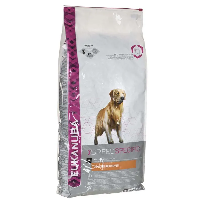 Nourriture Pour Chien Au Poulet Golden Retriever 12kg de Eukanuba – photo produit