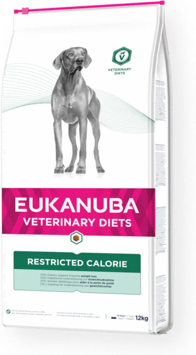 Veterinary Diets - Droogvoer Hond - Calorierestrictie - 12kg von Eukanuba – Produktfoto
