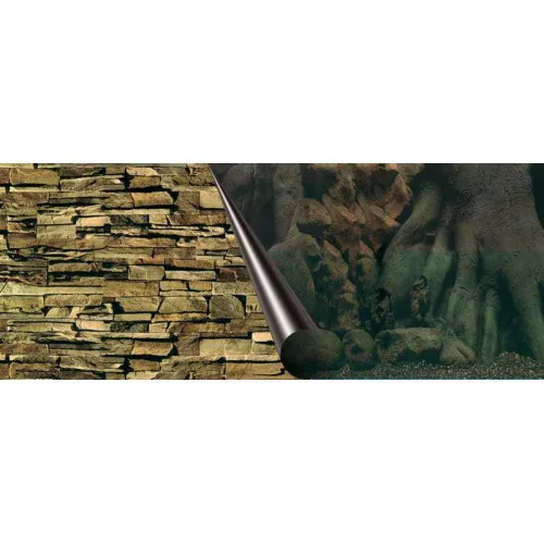 Foto Achterwand Tree & Rock 40x80cm