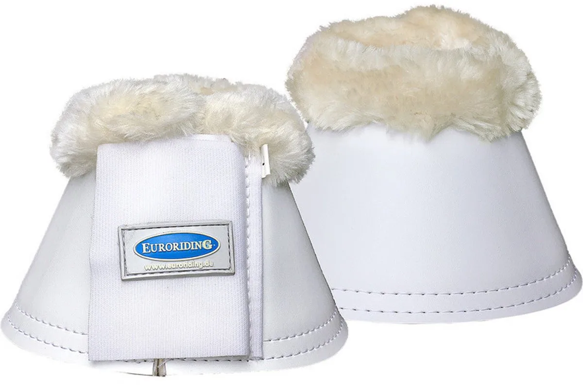 Bell Boots Neoprene Synth. Covered Fur S von Euroriding in Weiß, Natur – Produktfoto