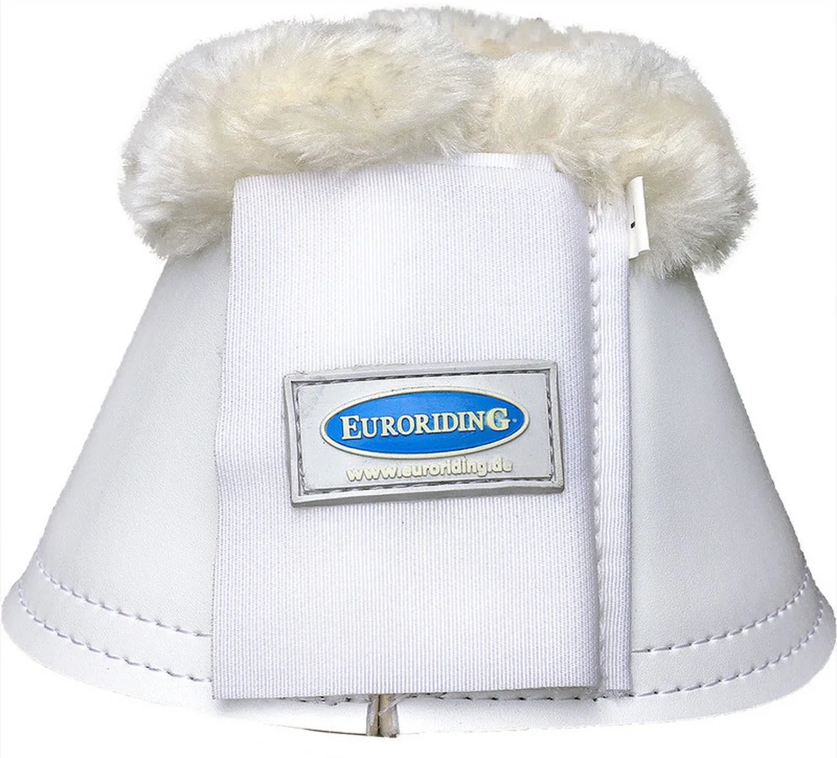 Bell Boots Neoprene Synth. Covered Fur XL från Euroriding i Vit, Natur – produktbild