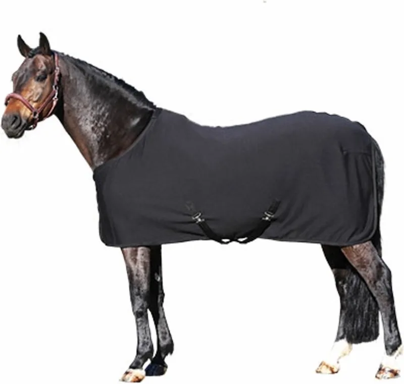 Fleece Paardendeken Super Absorbent 205 de Euroriding en Noir – photo produit