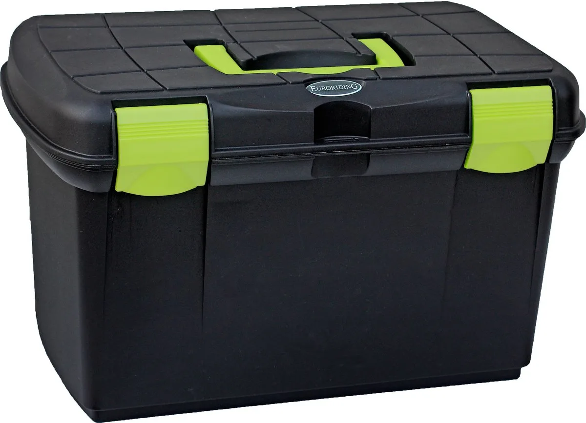 Grooming Box Arezzo von Euroriding in Schwarz – Produktfoto