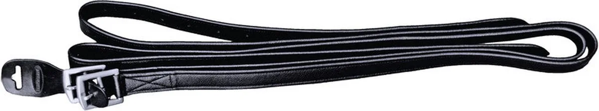 Soft Stirrup Leather 145cm von Euroriding in Schwarz – Produktfoto