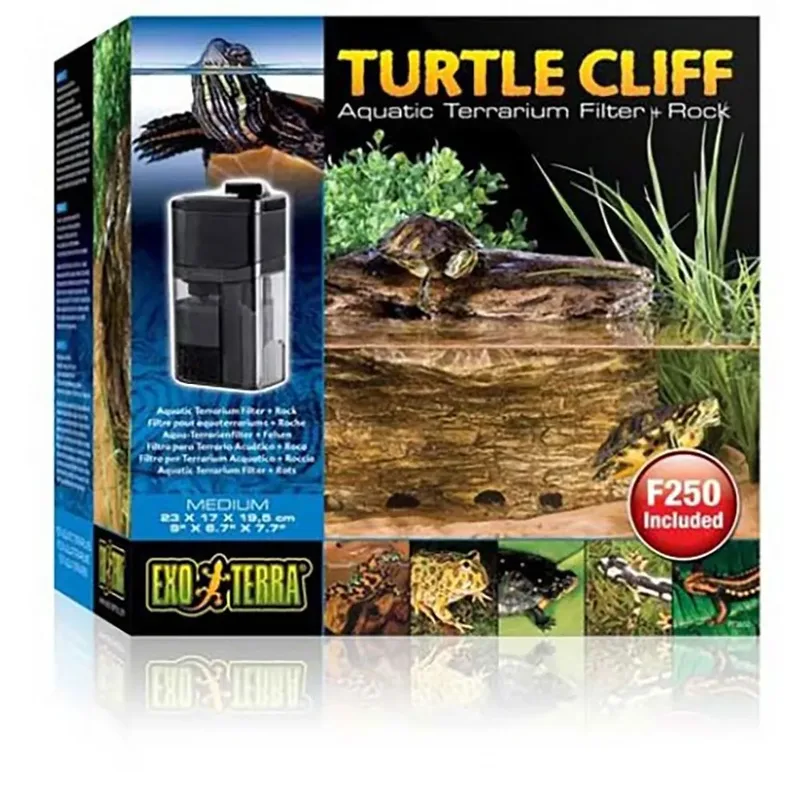 Filtre Et Roche Pour Terrarium Automatique Turtle Cliff by Exo Terra – product photo