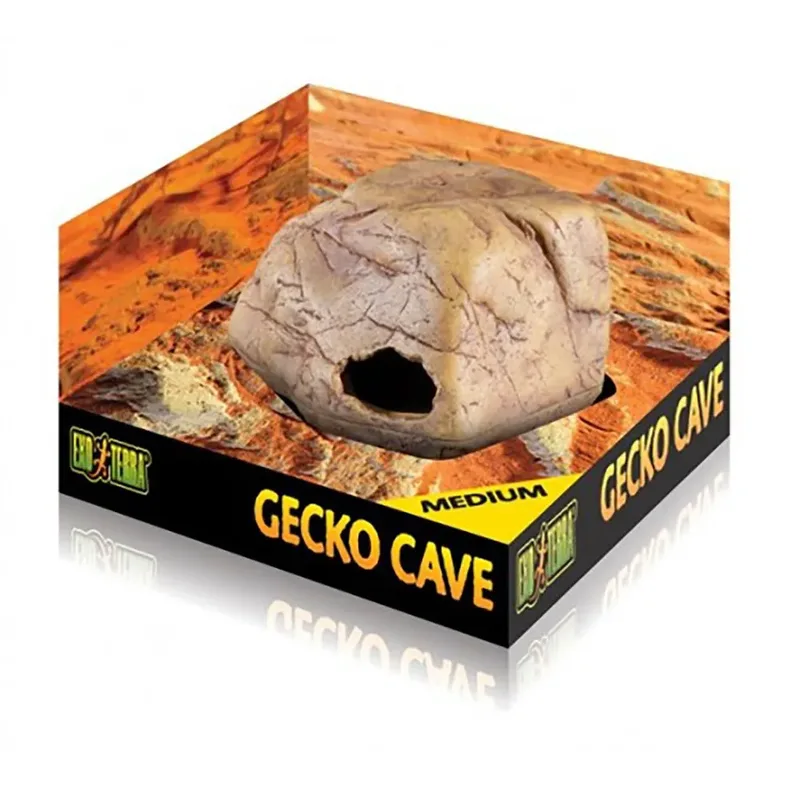 Gecko Cave Middelgrote Schuilplaats Voor Op De Grond de Exo Terra – photo produit