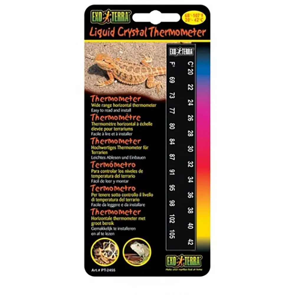 Horizontale Thermometer Met Breed Bereik van Exo Terra – productfoto