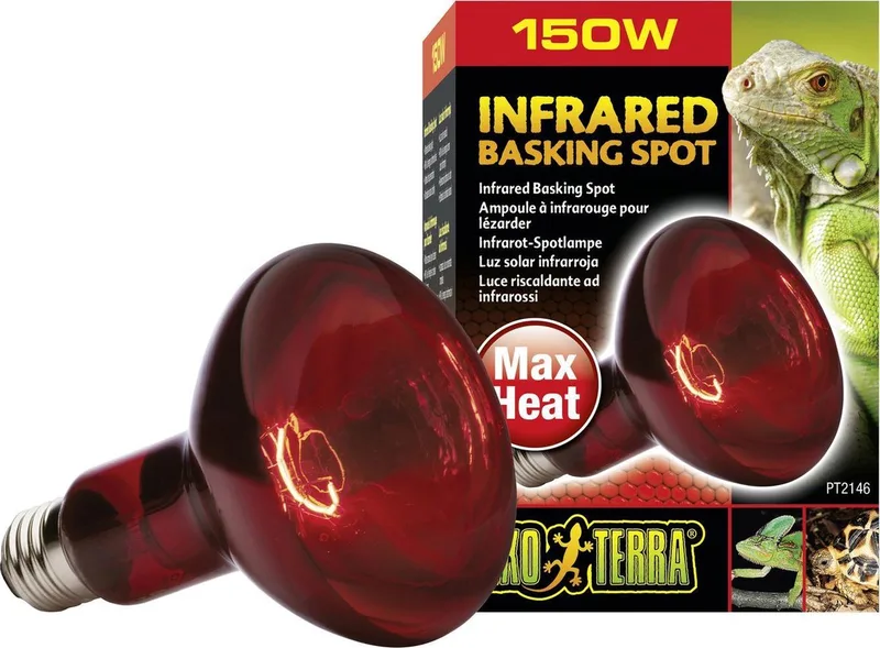Infrared Basking Spot 150W van Exo Terra in Rood – productfoto