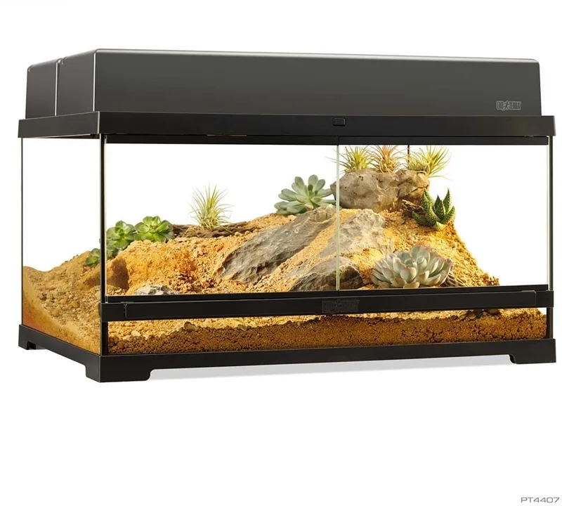 Pro Terrarium Low - M von Exo Terra in Schwarz – Produktfoto