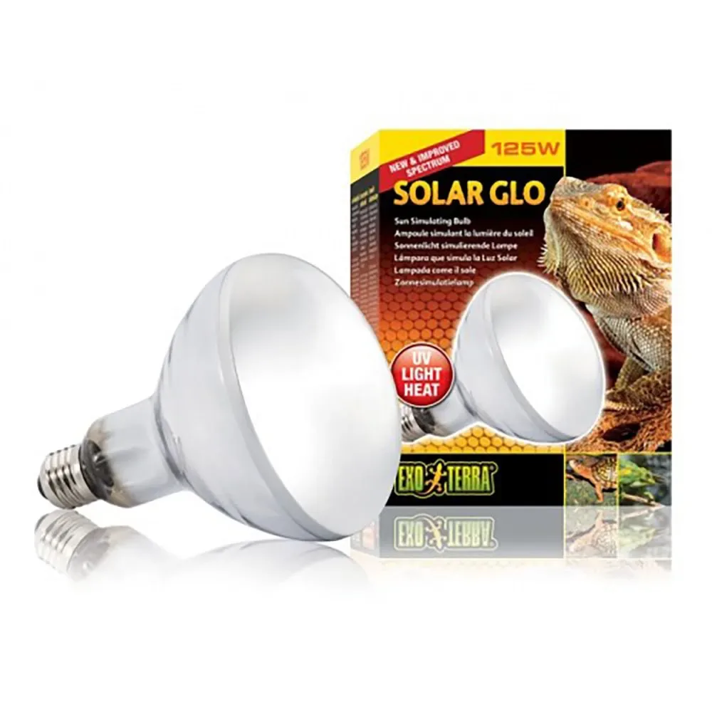 Solar-Glo 125 watt UVA UVB Infrarot von Exo Terra – Produktfoto