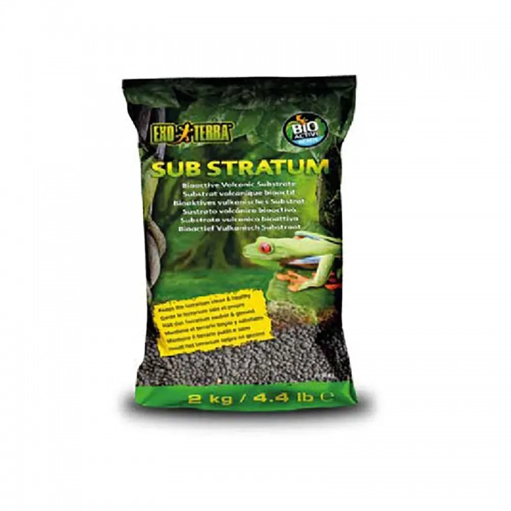 Substrat volcanique bioactif 4 KG de Exo Terra – photo produit