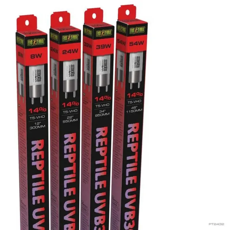 T5 UVB300 VHO 39W | 85 cm | extreem krachtige UV-lamp met UVA en UVB voor zonnebadende reptielen by Exo Terra – product photo 3 of 4