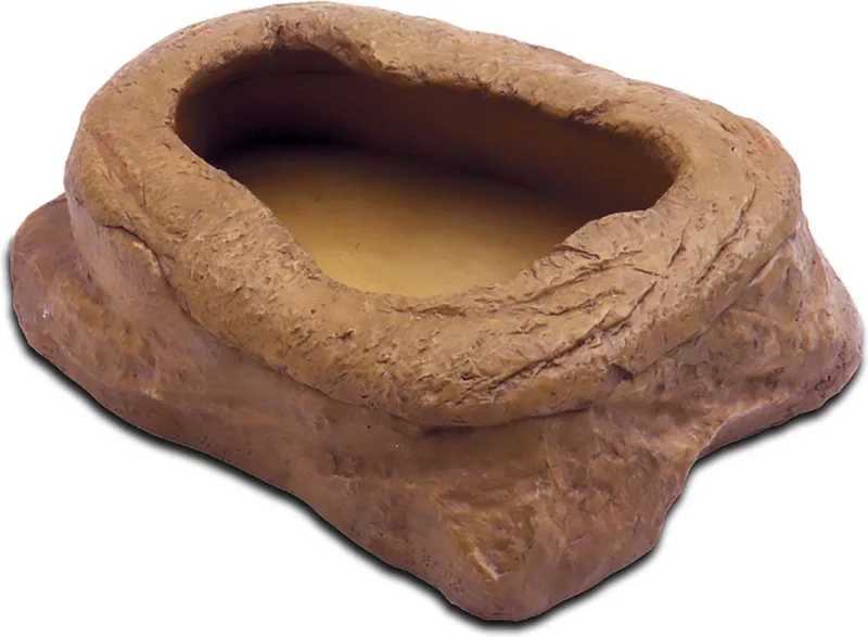 Terrarium - Reptielen - Ex Meel-wormschaal 17x8,5x14cm - 1st de Exo Terra en Marron – photo produit