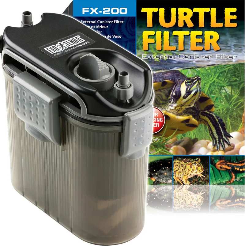 Terrarium - Reptielen - Turtle Filter Fx-200 20.5x13x22cm - 1st de Exo Terra en <> – photo produit