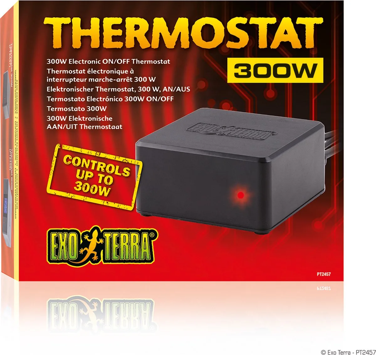 Thermostat 300 Watt von Exo Terra in Schwarz – Produktfoto