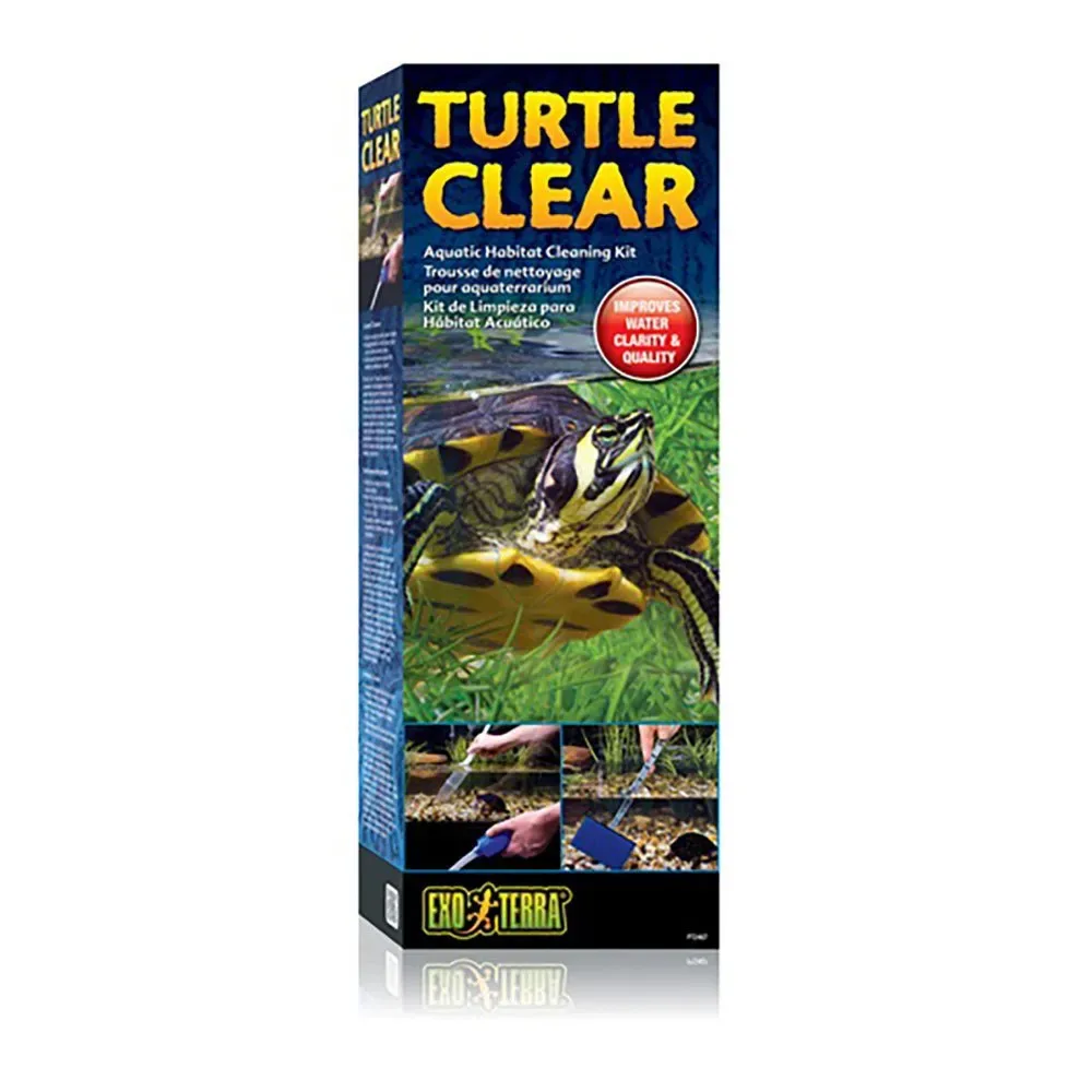 Turtle Clear Reinigungsset Für Wasserlebensräume von Exo Terra – Produktfoto