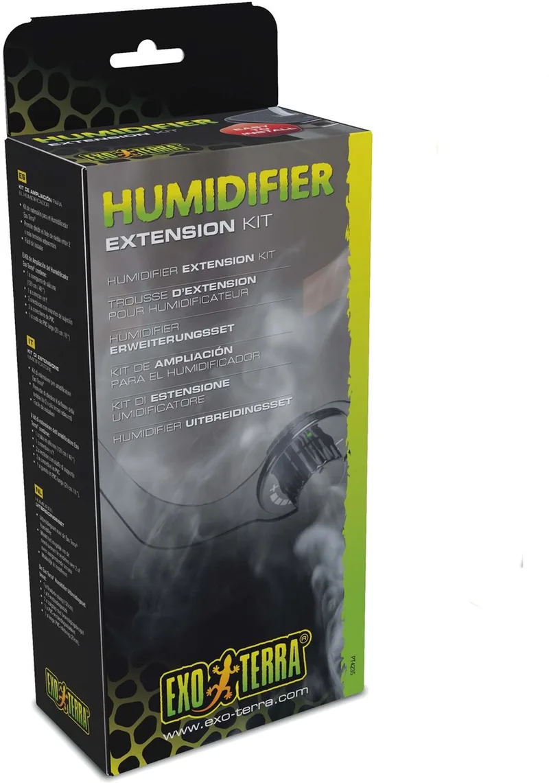 Uitbreidingsset voor luchtbevochtiger | mistverdeler voor meerdere terraria by Exo Terra in Black – product photo 1 of 4