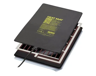 Zelfregulerende warmtemat voor glazen terrariums | 8W 16W 24W 8 Watt - 20x15CM by Exo Terra in Black – product photo 2 of 5