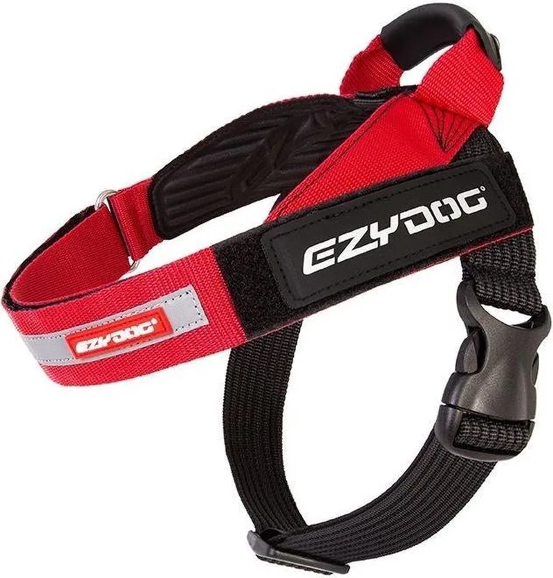 Express Reflecterend Hondentuig - Honden Harnas - XL by Ezydog in Red – product photo