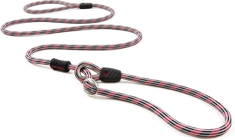 Luca Halsband en Hondenriem in één - Hondenlijn - M by Ezydog in Red – product photo