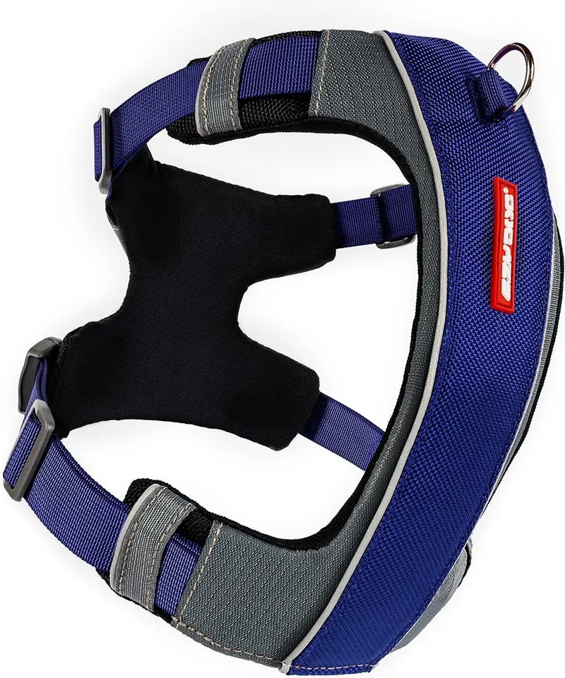 X Link Hondentuig Hondentraining - Honden Harnas - L de Ezydog en Bleu – photo produit