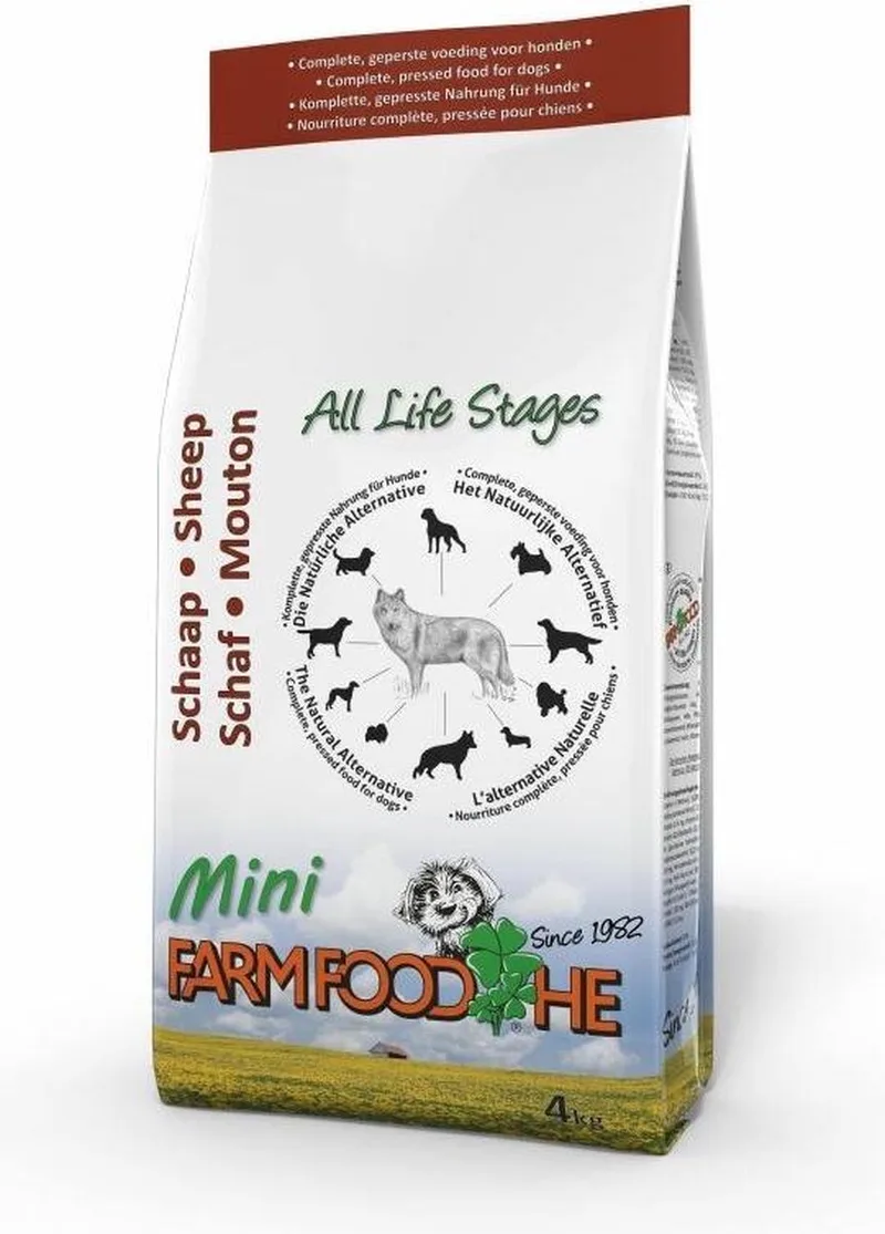 4x Farm Food HE Schaap Mini Hondenvoer 4 kg de Farm Food – photo produit