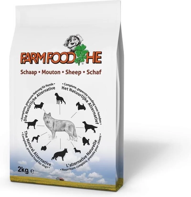 High Energy - Schaap - Hondenvoer - 2 kg by Farm Food – product photo
